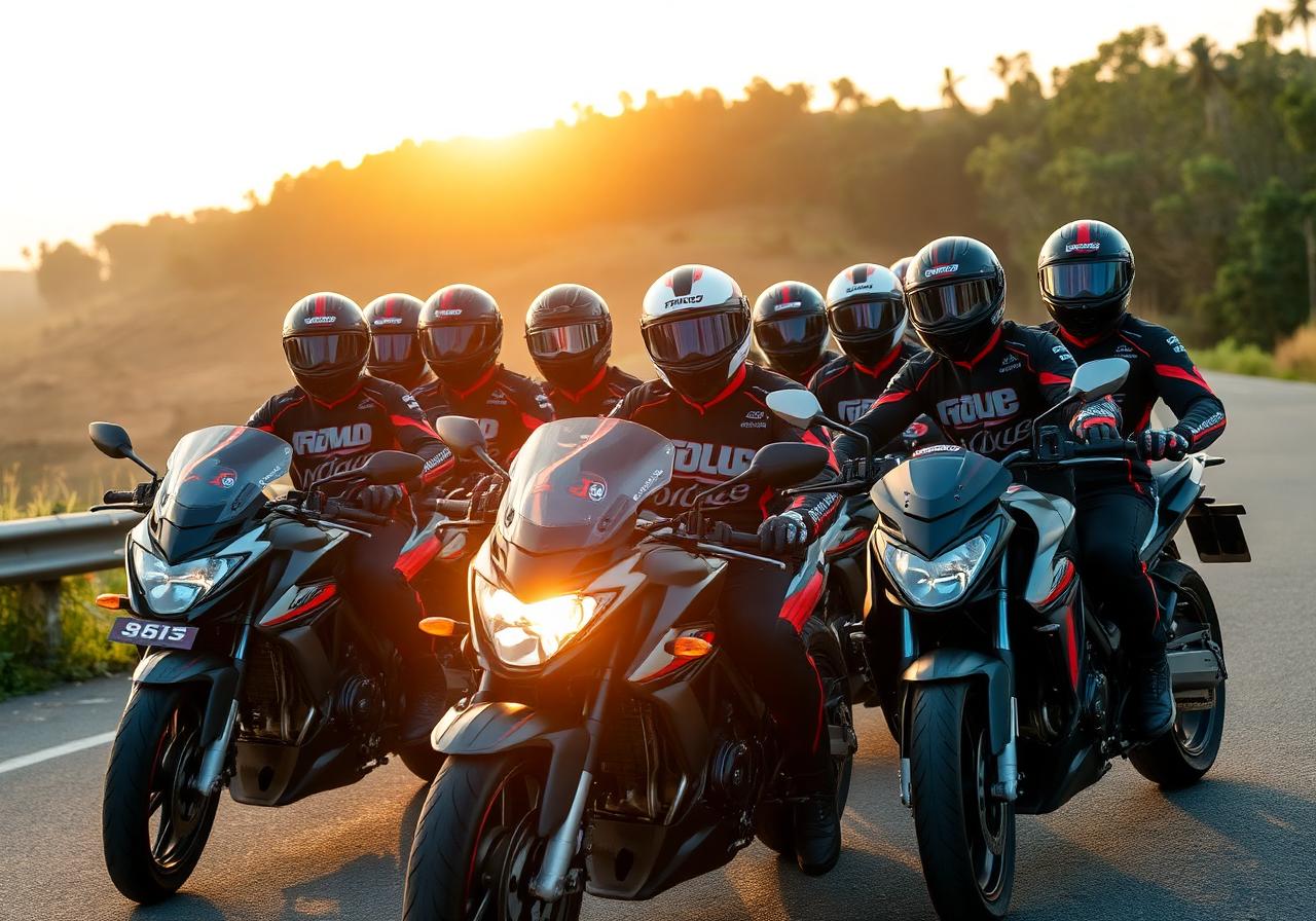 สมาชิก CSM Racing Club ออกทริปขี่มอเตอร์ไซค์